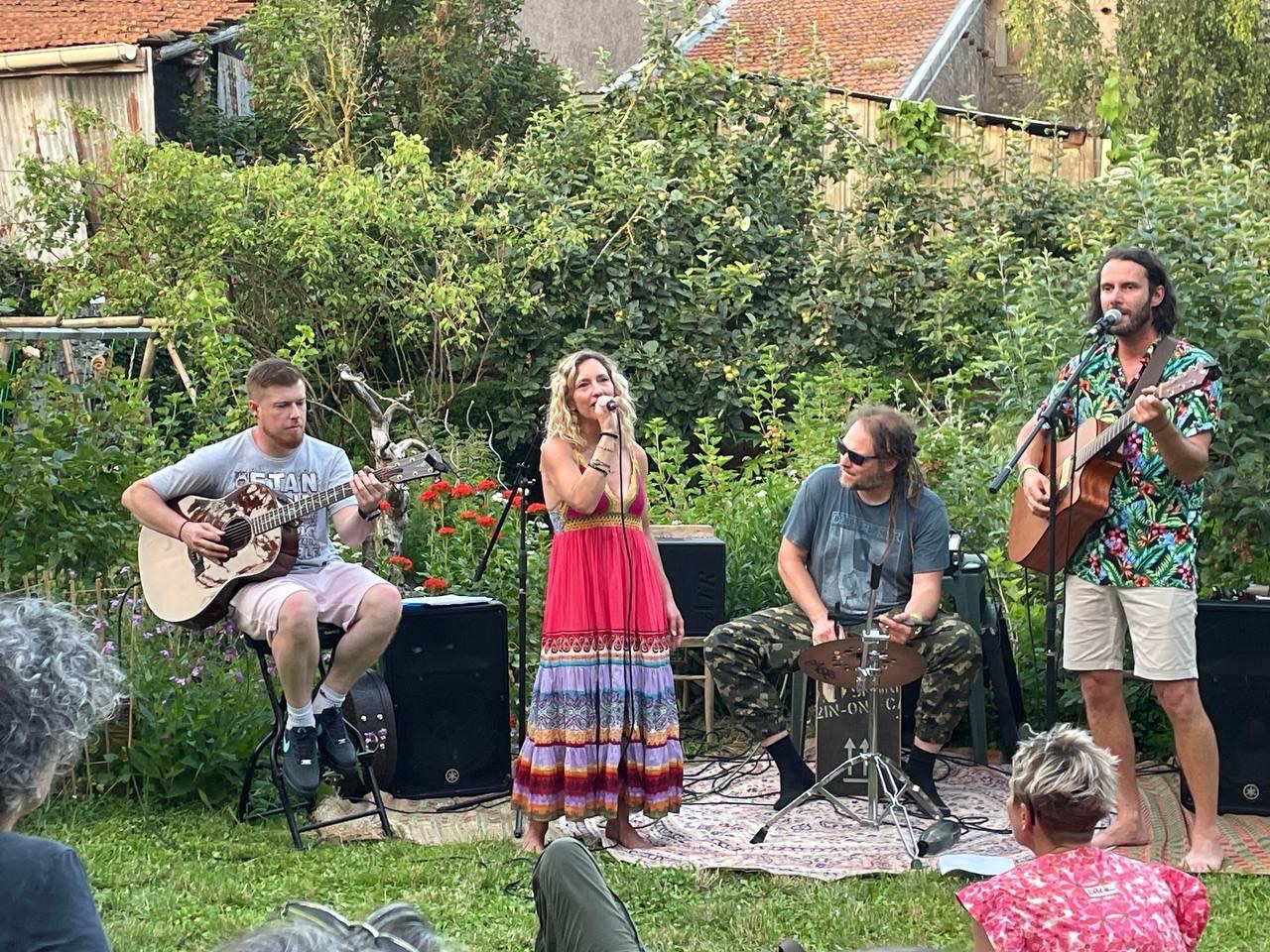 Concert de Bhogy dans le Jardin d’Annabelle 